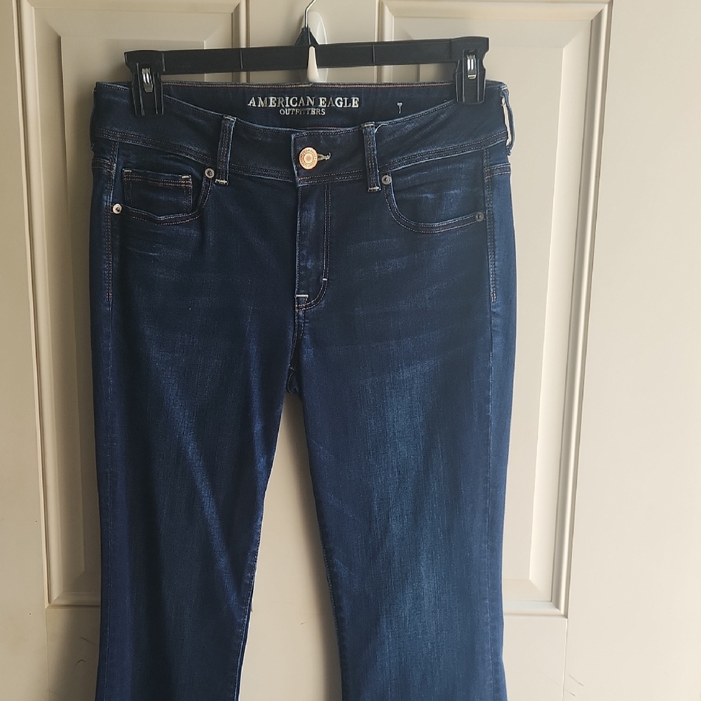 American Eagle Outfitters Blue Boot Cut Jeans